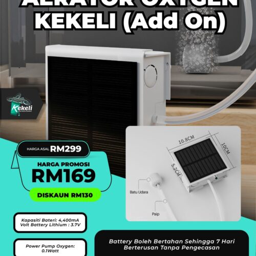 ADDON - Set Solar Aerator Oxygen Kekeli