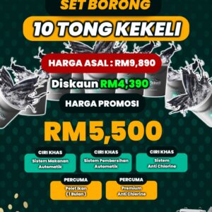 Set Borong 10 Tong Kekeli Automatik