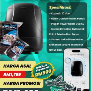 Sistem Makanan Ikan Automatik